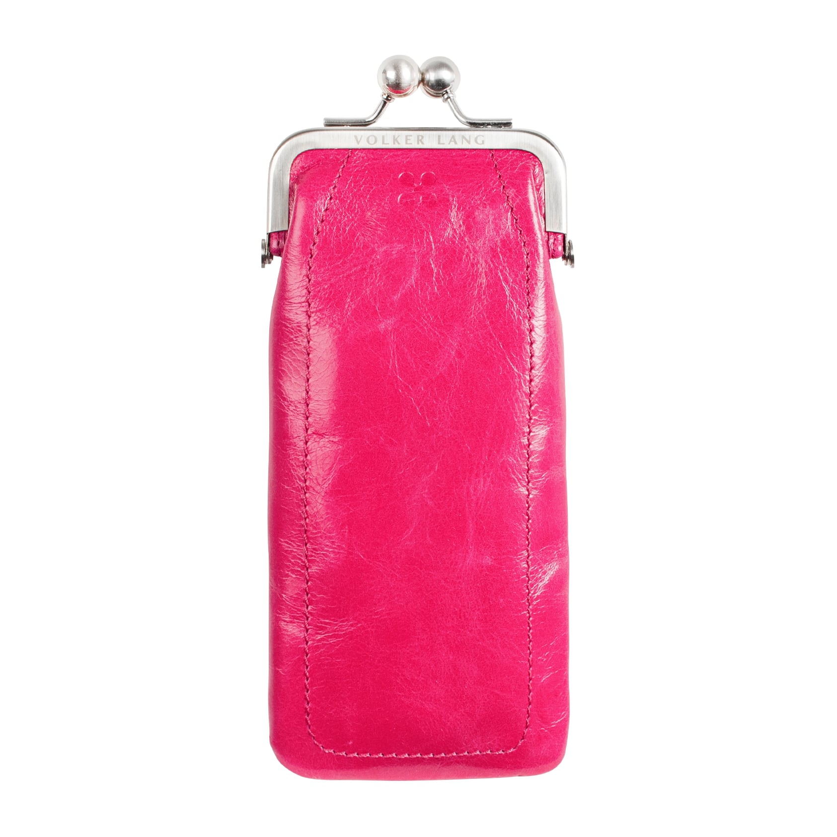 LOTI | Brillenetui Pink (Fuxia) Vintage – Etui mit Kugelverschluss