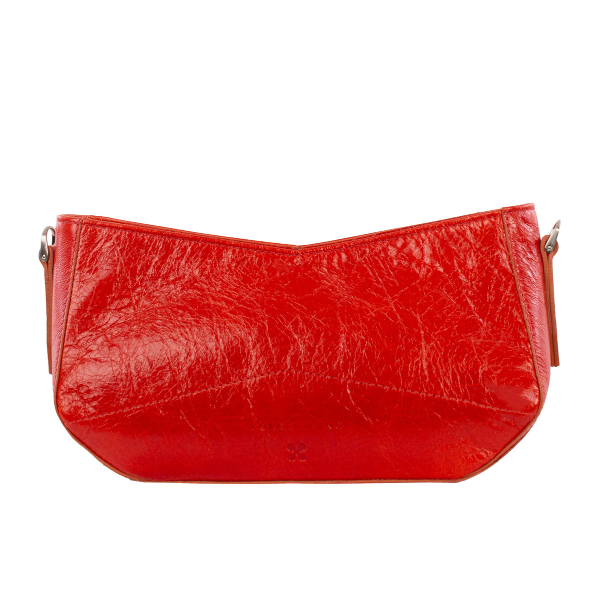 CANDY | Minibag Orange (Mandarine) Vintage – Schultertasche mit Reißverschluss