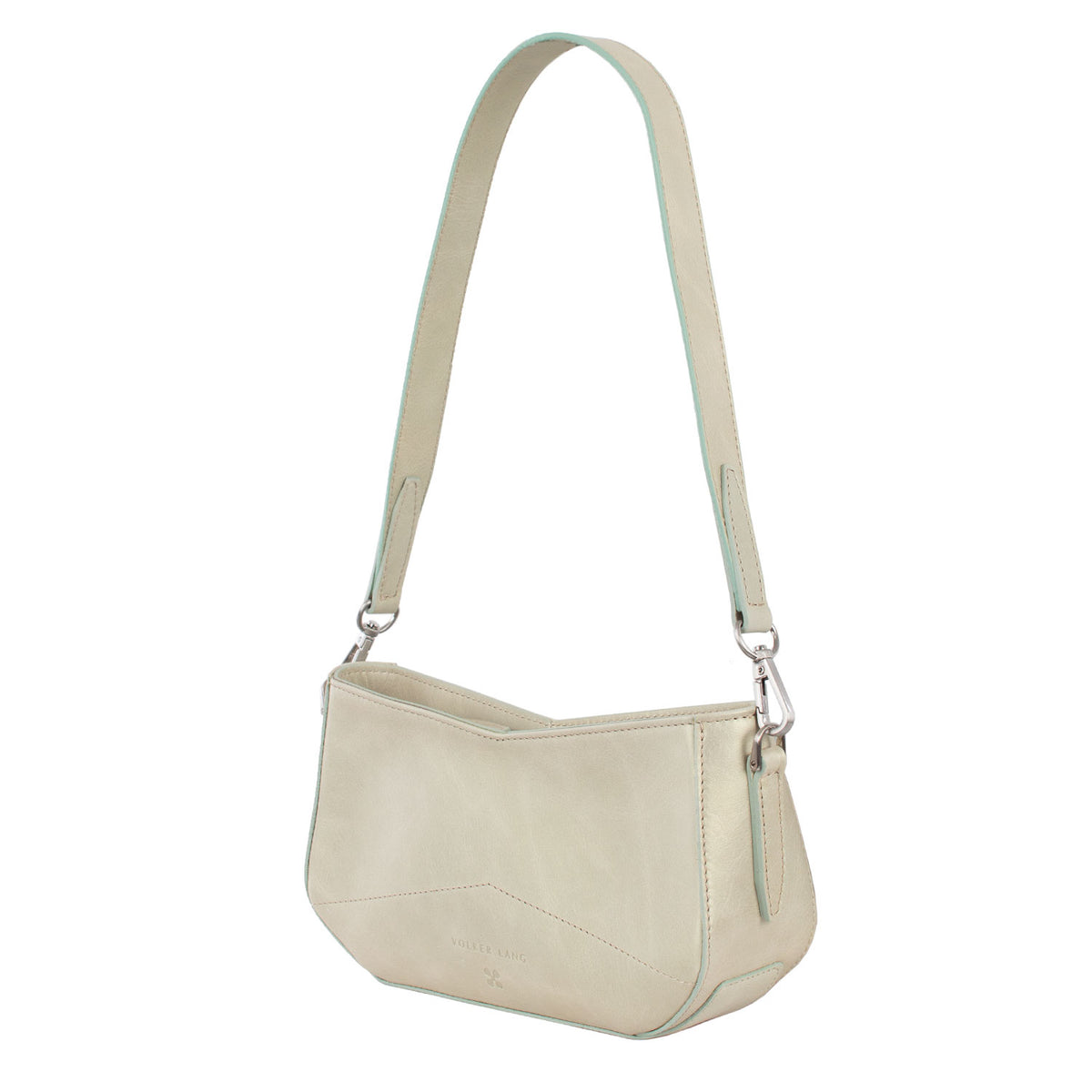 CANDY | Minibag Grün (Mint) Vintage – Schultertasche mit Reißverschluss