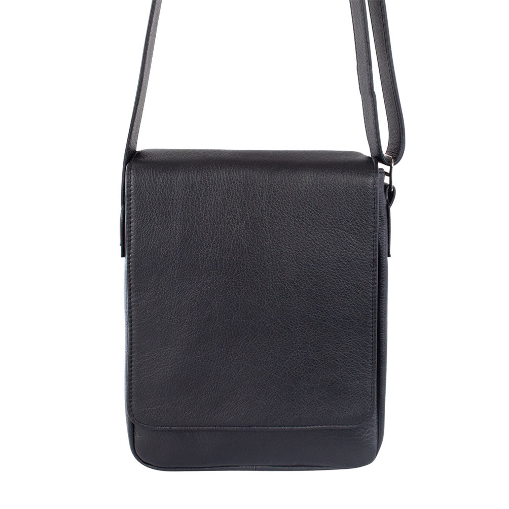 ROBIN | Shoulder Bag Black Nappa – Crossbody with Magnetic Lock