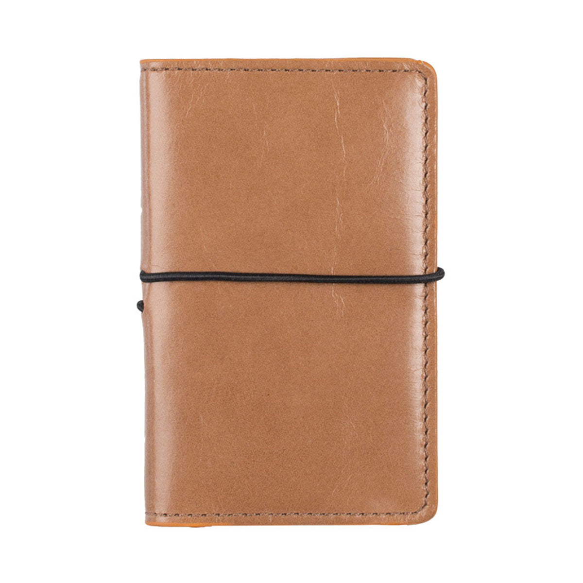 RIAL | Business Card Case Cinnamon Vintage – Pouch with Elastic Closure