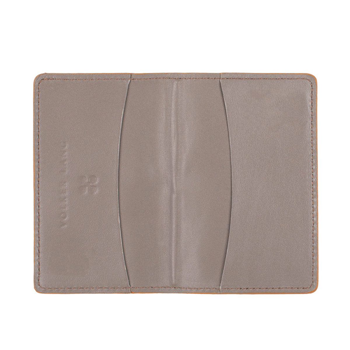 RIAL | Business Card Case Cinnamon Vintage – Pouch with Elastic Closure