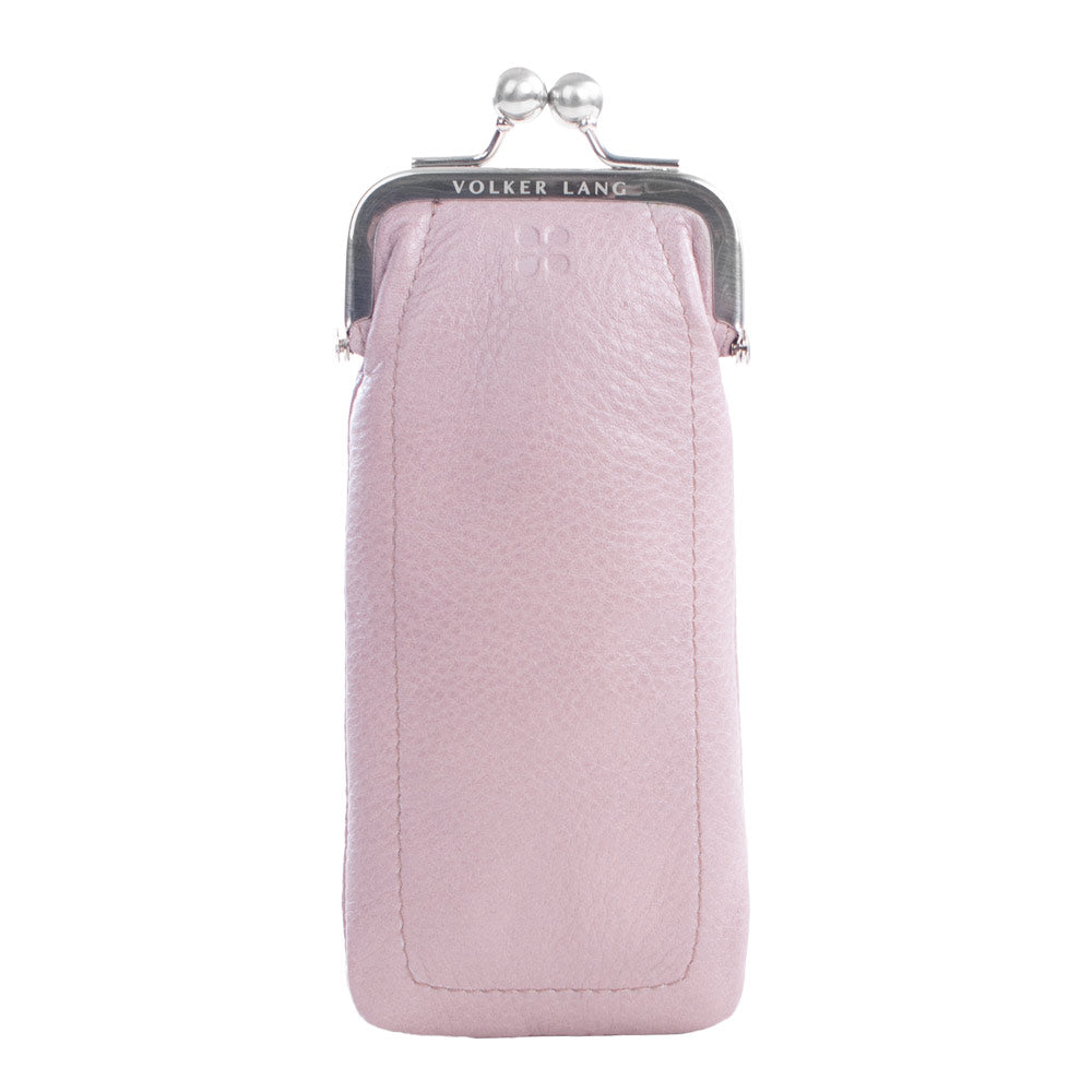 LOTI | Brillenetui Puderrosa (Powdery) Nappa – Etui mit Kugelverschluss