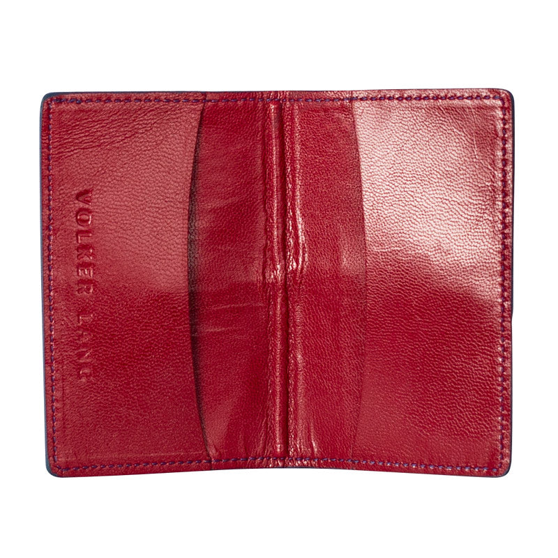 RIAL | Business Card Case Navy Blue (Ink) Vintage - Pouch with Elastic Closure