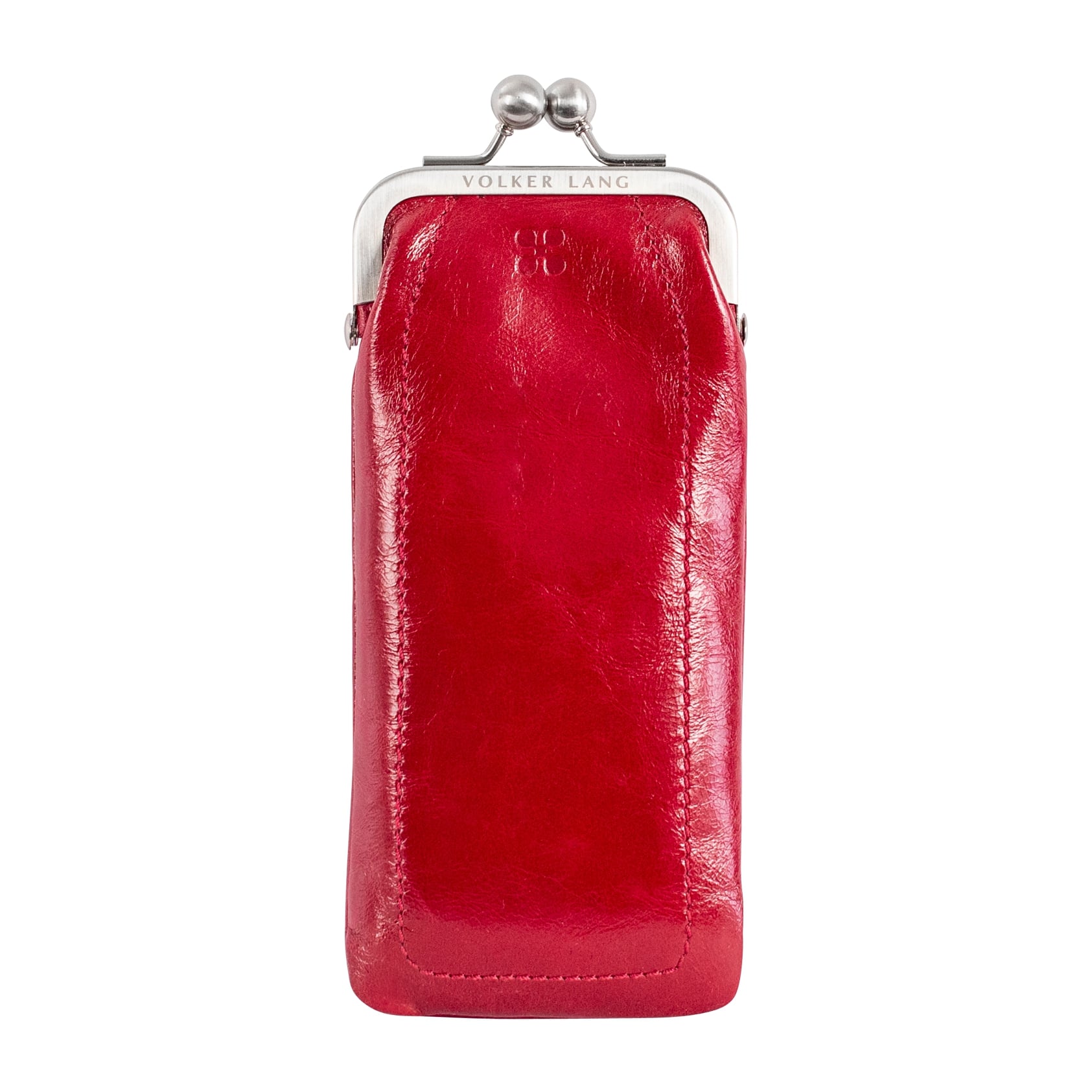 LOTI | Brillenetui Rot (Cardinal) Vintage – Etui mit Kugelverschluss