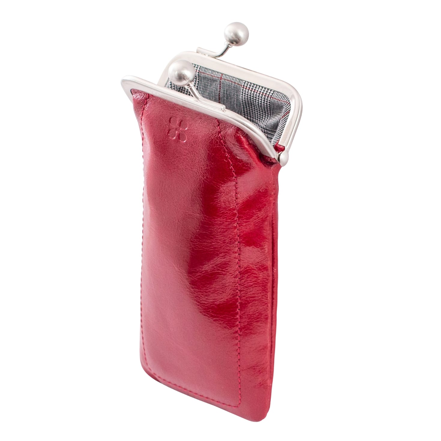 LOTI | Brillenetui Rot (Cardinal) Vintage – Etui mit Kugelverschluss