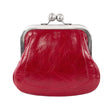 DOBRA | Wallet Case Red (Cardinal) Vintage – Clasp Case with Coin Pocket