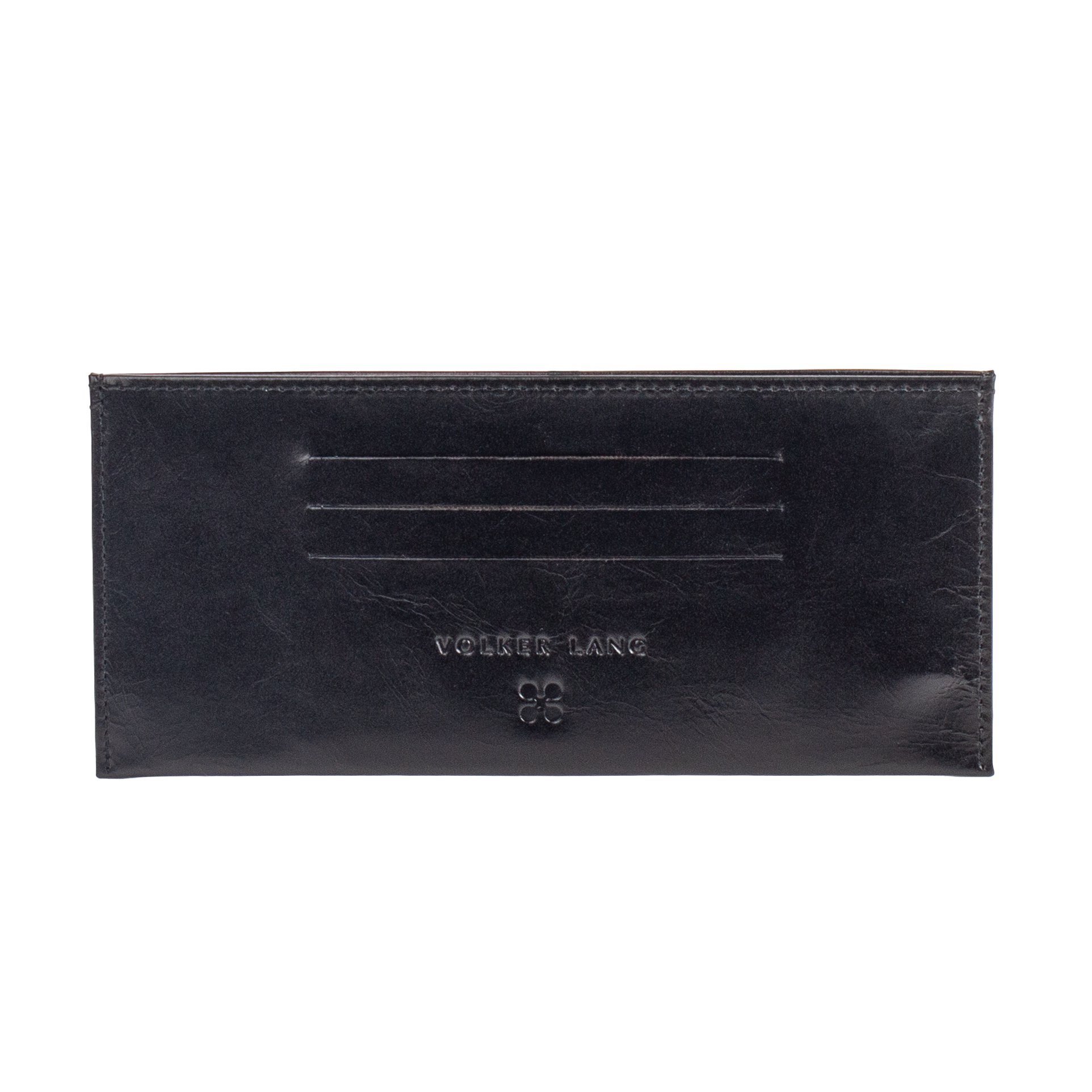 GOLIATH | Mini Portemonnaie Schwarz Vintage Leder – Mini Portemonnaie mit Scheinfach und 6 Kartenfächern