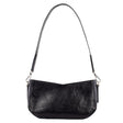 CANDY | Minibag Schwarz Vintage – Schultertasche mit Reißverschluss