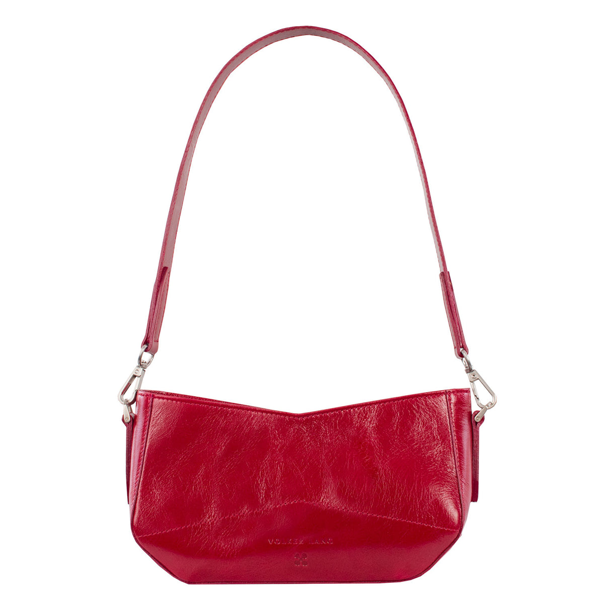 CANDY | Minibag Rot (Cardinal) Vintage – Schultertasche mit Reißverschluss