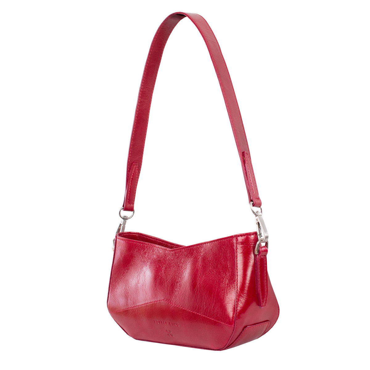 CANDY | Minibag Rot (Cardinal) Vintage – Schultertasche mit Reißverschluss