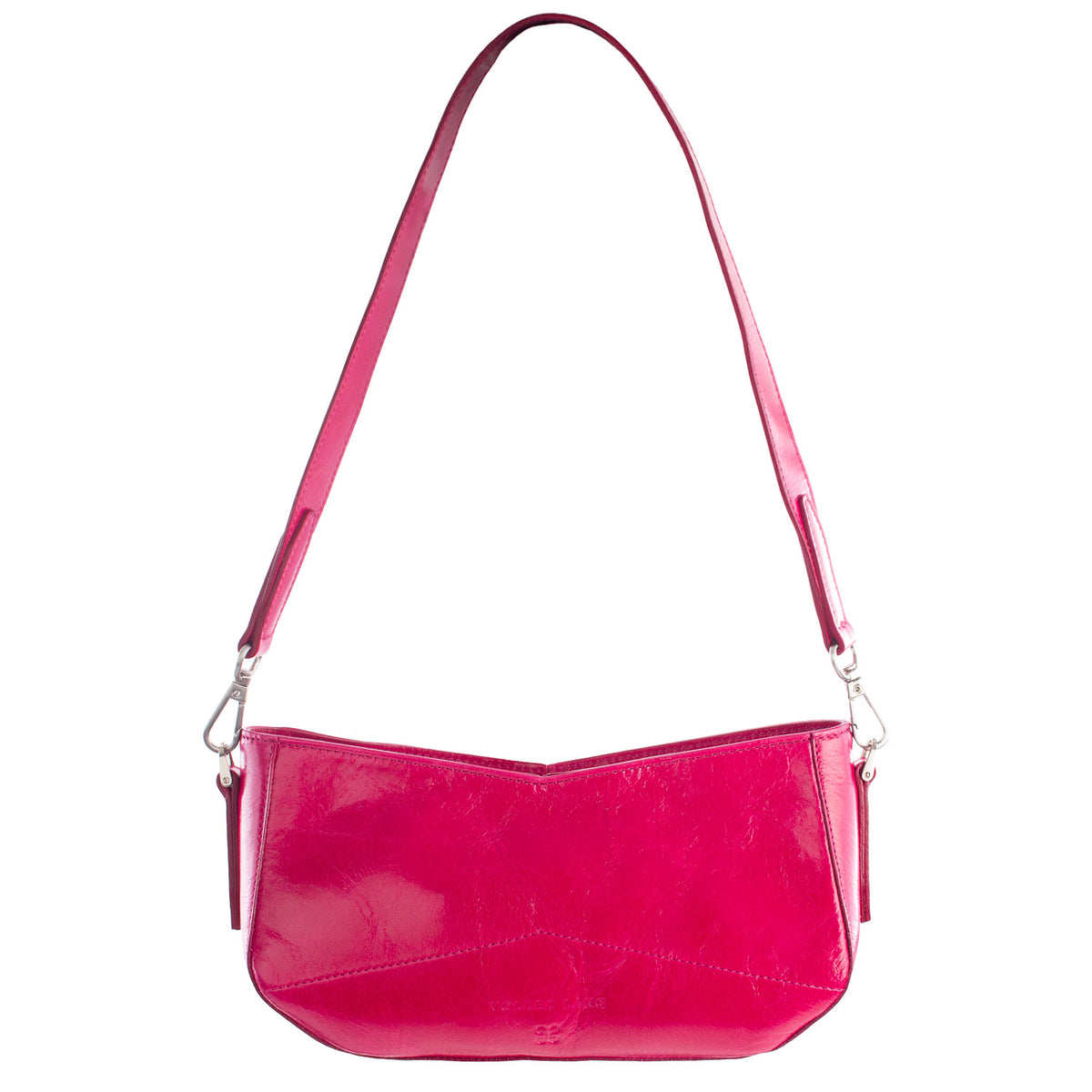 CANDY | Minibag Pink (Fuchsia) Vintage – Schultertasche mit Reißverschluss