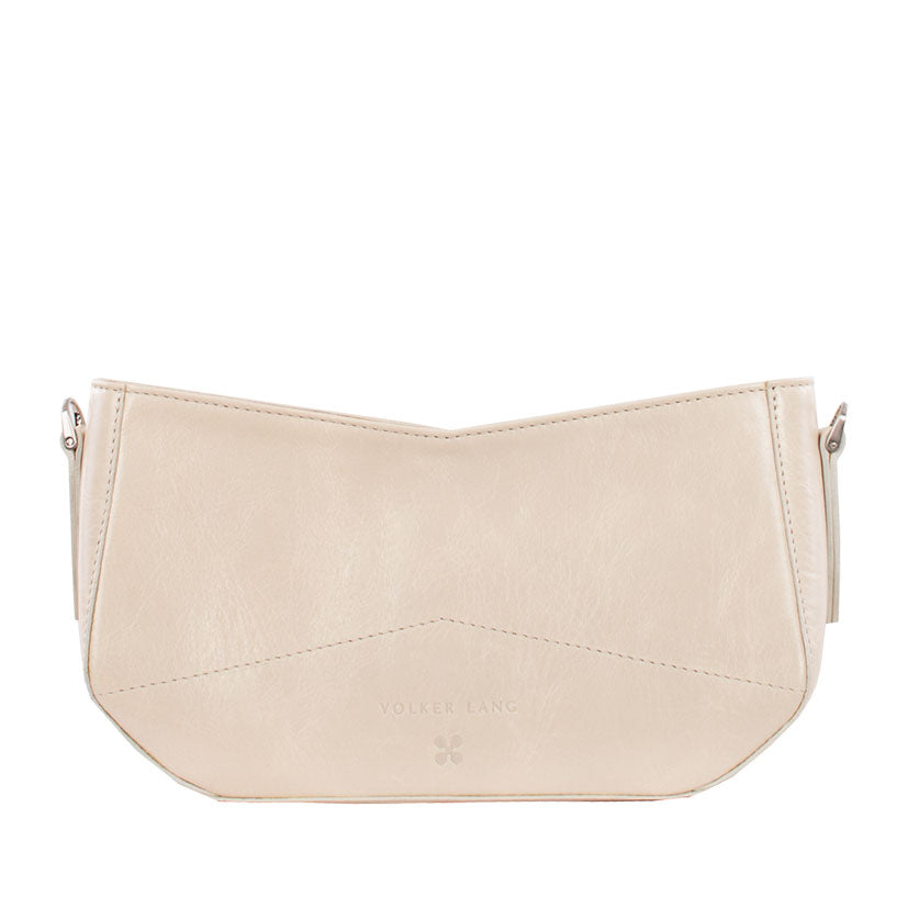 CANDY | Minibag Elfenbein Vintage – Schultertasche mit Reißverschluss