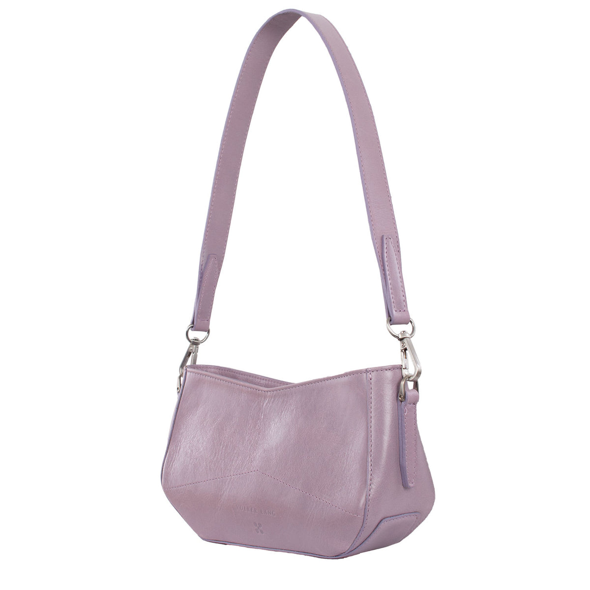 CANDY | Minibag Flieder (Violettto) Vintage – Schultertasche mit Reißverschluss