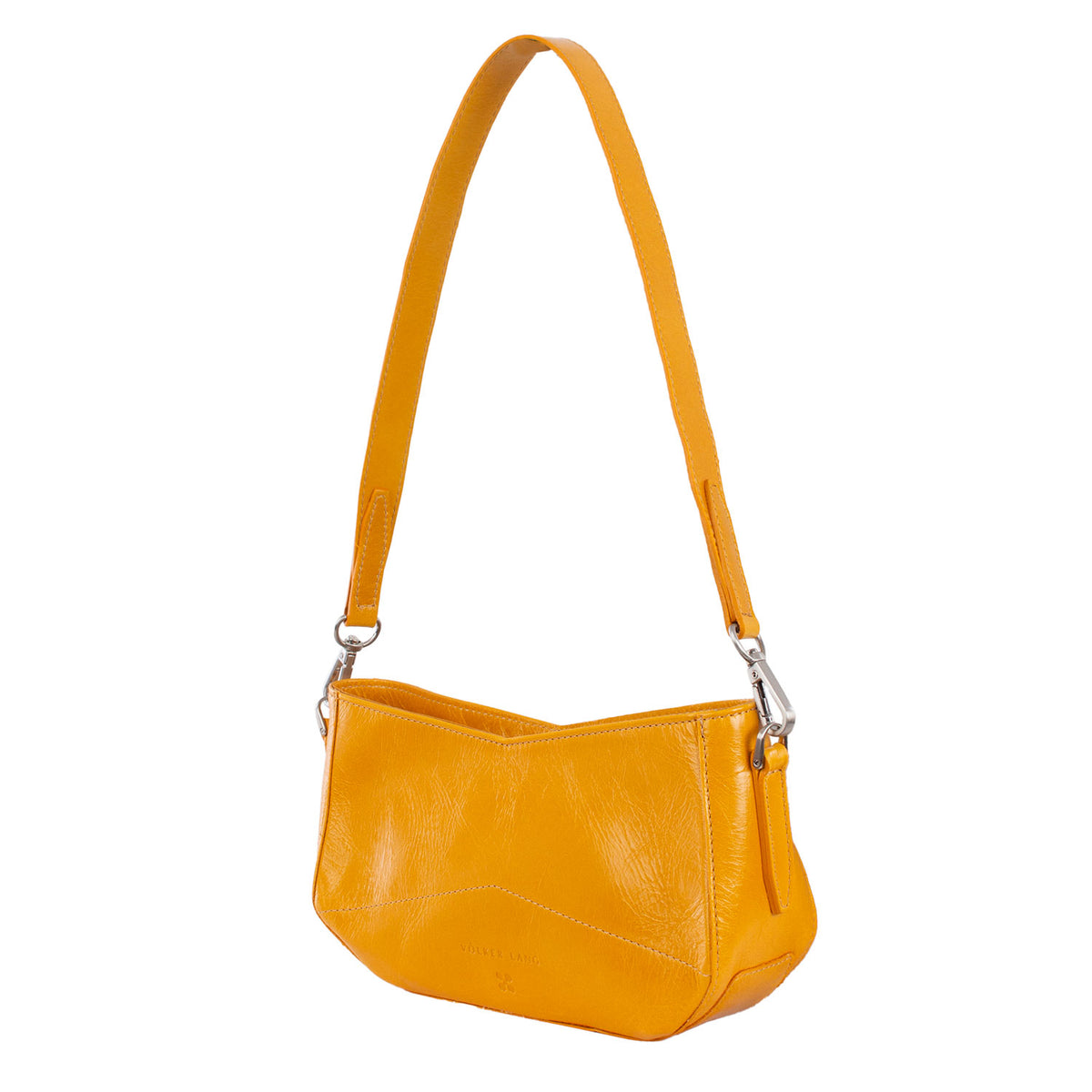 CANDY | Minibag Gelb (Senfgelb) Vintage – Schultertasche mit Reißverschluss