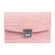 CENTIME | Portemonnaie Pink (Rosa) Waranleder – Portemonnaie mit Münzfach und Leiterschloss