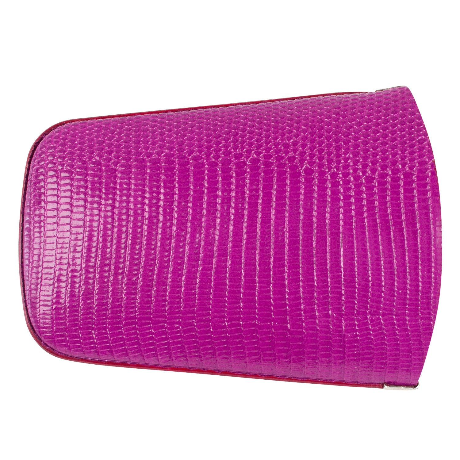 GLOCKE | Schlüsseltasche Lila (Magenta) Waran – Etui in Glockenform