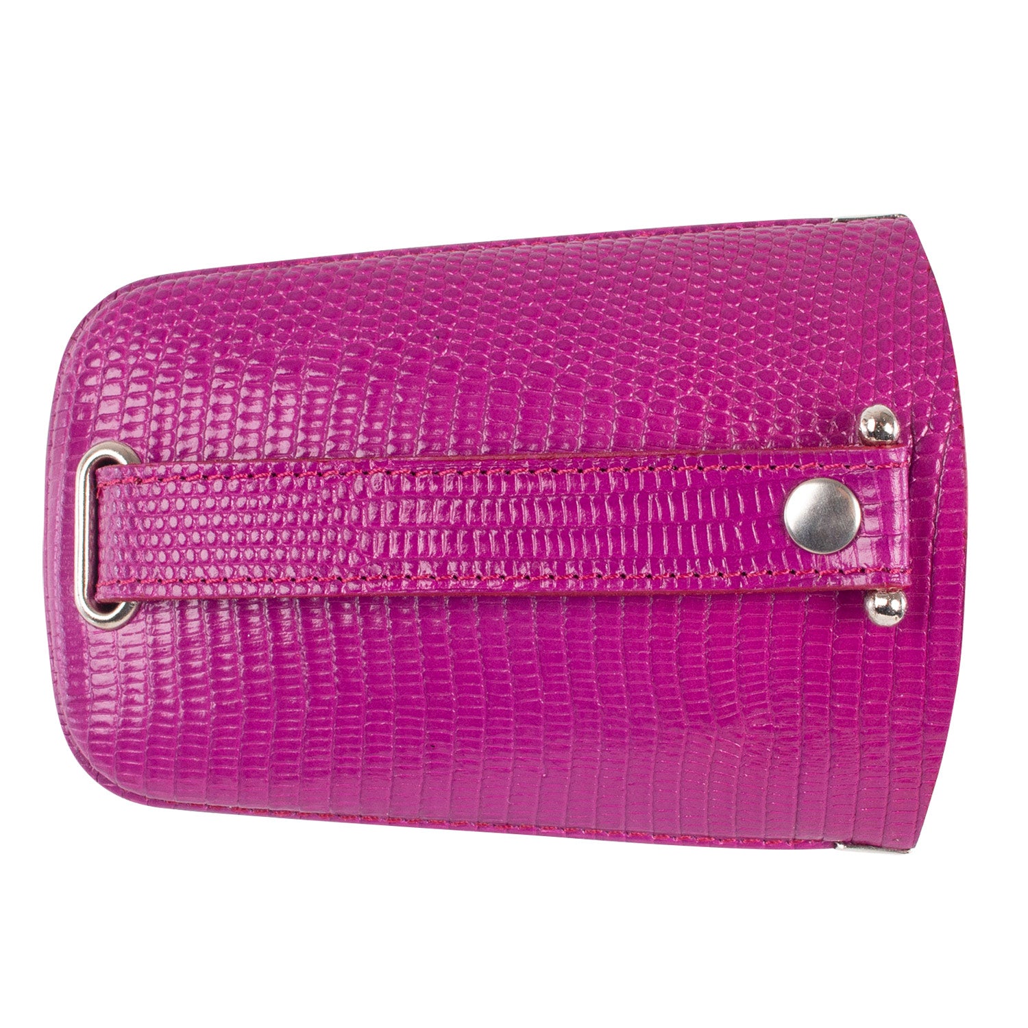 GLOCKE | Schlüsseltasche Lila (Magenta) Waran – Etui in Glockenform