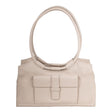 JULIETTE | Schultertasche Creme Nappaleder – Schultertasche im Retrolook